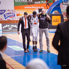 35. kolo Eurovia SBL: BC Prievidza - BK Levickí Patrioti 85:75 (foto: Vladimír Králik)