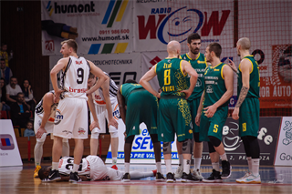 35. kolo Eurovia SBL: BC Prievidza - BK Levickí Patrioti 85:75 (foto: Vladimír Králik)