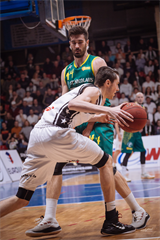 35. kolo Eurovia SBL: BC Prievidza - BK Levickí Patrioti 85:75 (foto: Vladimír Králik)