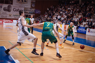 35. kolo Eurovia SBL: BC Prievidza - BK Levickí Patrioti 85:75 (foto: Vladimír Králik)