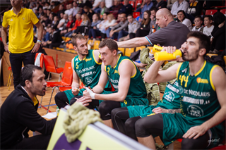 35. kolo Eurovia SBL: BC Prievidza - BK Levickí Patrioti 85:75 (foto: Vladimír Králik)