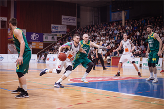 35. kolo Eurovia SBL: BC Prievidza - BK Levickí Patrioti 85:75 (foto: Vladimír Králik)