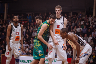 35. kolo Eurovia SBL: BC Prievidza - BK Levickí Patrioti 85:75 (foto: Vladimír Králik)