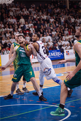35. kolo Eurovia SBL: BC Prievidza - BK Levickí Patrioti 85:75 (foto: Vladimír Králik)
