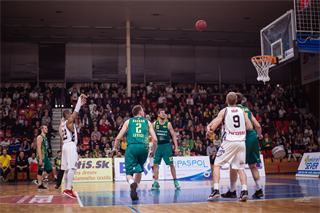 35. kolo Eurovia SBL: BC Prievidza - BK Levickí Patrioti 85:75 (foto: Vladimír Králik)