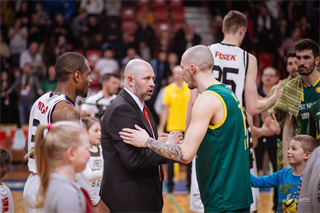 35. kolo Eurovia SBL: BC Prievidza - BK Levickí Patrioti 85:75 (foto: Vladimír Králik)