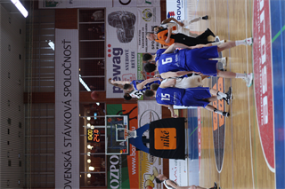 36. kolo Eurovia SBL: BC Prievidza - VŠEMvs Karlovka Bratislava 78:65 (foto:  Samuel Alexander Petráš)