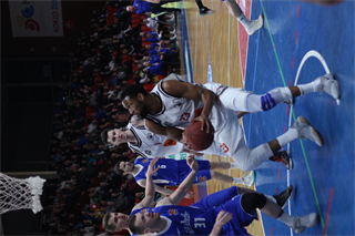 36. kolo Eurovia SBL: BC Prievidza - VŠEMvs Karlovka Bratislava 78:65 (foto:  Samuel Alexander Petráš)