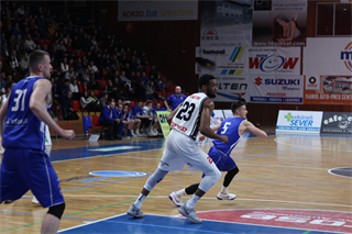 36. kolo Eurovia SBL: BC Prievidza - VŠEMvs Karlovka Bratislava 78:65 (foto:  Samuel Alexander Petráš)