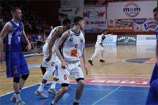 36. kolo Eurovia SBL: BC Prievidza - VŠEMvs Karlovka Bratislava 78:65 (foto:  Samuel Alexander Petráš)