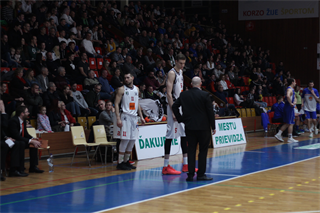 36. kolo Eurovia SBL: BC Prievidza - VŠEMvs Karlovka Bratislava 78:65 (foto:  Samuel Alexander Petráš)