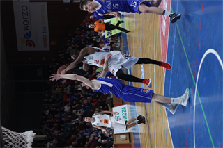 36. kolo Eurovia SBL: BC Prievidza - VŠEMvs Karlovka Bratislava 78:65 (foto:  Samuel Alexander Petráš)