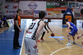 36. kolo Eurovia SBL: BC Prievidza - VŠEMvs Karlovka Bratislava 78:65 (foto:  Samuel Alexander Petráš)