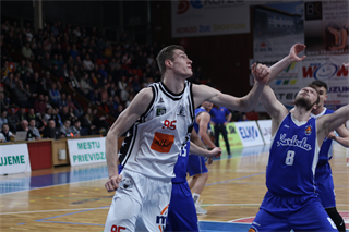 36. kolo Eurovia SBL: BC Prievidza - VŠEMvs Karlovka Bratislava 78:65 (foto:  Samuel Alexander Petráš)
