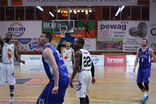 36. kolo Eurovia SBL: BC Prievidza - VŠEMvs Karlovka Bratislava 78:65 (foto:  Samuel Alexander Petráš)