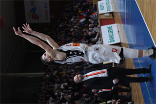 36. kolo Eurovia SBL: BC Prievidza - VŠEMvs Karlovka Bratislava 78:65 (foto:  Samuel Alexander Petráš)