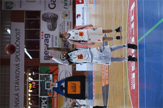 36. kolo Eurovia SBL: BC Prievidza - VŠEMvs Karlovka Bratislava 78:65 (foto:  Samuel Alexander Petráš)