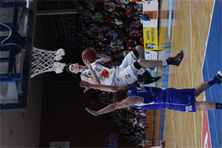 36. kolo Eurovia SBL: BC Prievidza - VŠEMvs Karlovka Bratislava 78:65 (foto:  Samuel Alexander Petráš)