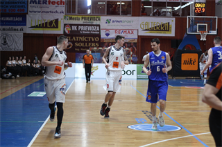 36. kolo Eurovia SBL: BC Prievidza - VŠEMvs Karlovka Bratislava 78:65 (foto:  Samuel Alexander Petráš)