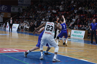 36. kolo Eurovia SBL: BC Prievidza - VŠEMvs Karlovka Bratislava 78:65 (foto:  Samuel Alexander Petráš)
