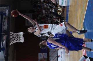 36. kolo Eurovia SBL: BC Prievidza - VŠEMvs Karlovka Bratislava 78:65 (foto:  Samuel Alexander Petráš)