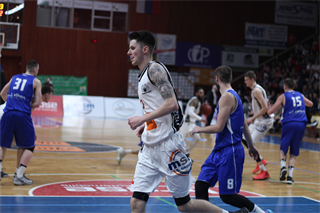 36. kolo Eurovia SBL: BC Prievidza - VŠEMvs Karlovka Bratislava 78:65 (foto:  Samuel Alexander Petráš)