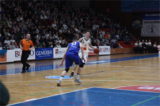 36. kolo Eurovia SBL: BC Prievidza - VŠEMvs Karlovka Bratislava 78:65 (foto:  Samuel Alexander Petráš)