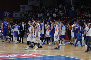 36. kolo Eurovia SBL: BC Prievidza - VŠEMvs Karlovka Bratislava 78:65 (foto:  Samuel Alexander Petráš)