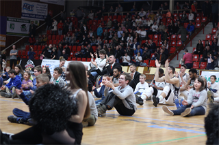36. kolo Eurovia SBL: BC Prievidza - VŠEMvs Karlovka Bratislava 78:65 (foto:  Samuel Alexander Petráš)