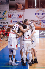 1. zápas play off Eurovia SBL: BC Prievidza - MBK Rieker Com-Therm Komárno 71:78 (foto: Vladimír Králik)