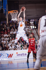 1. zápas play off Eurovia SBL: BC Prievidza - MBK Rieker Com-Therm Komárno 71:78 (foto: Vladimír Králik)