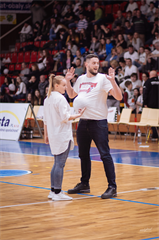 1. zápas play off Eurovia SBL: BC Prievidza - MBK Rieker Com-Therm Komárno 71:78 (foto: Vladimír Králik)