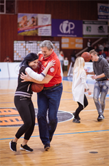 1. zápas play off Eurovia SBL: BC Prievidza - MBK Rieker Com-Therm Komárno 71:78 (foto: Vladimír Králik)