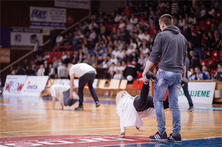 1. zápas play off Eurovia SBL: BC Prievidza - MBK Rieker Com-Therm Komárno 71:78 (foto: Vladimír Králik)