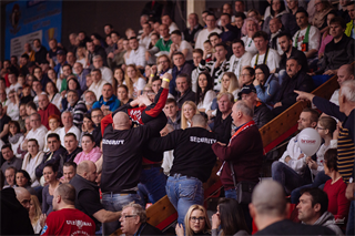 1. zápas play off Eurovia SBL: BC Prievidza - MBK Rieker Com-Therm Komárno 71:78 (foto: Vladimír Králik)
