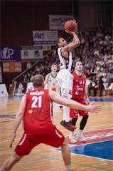 1. zápas play off Eurovia SBL: BC Prievidza - MBK Rieker Com-Therm Komárno 71:78 (foto: Vladimír Králik)