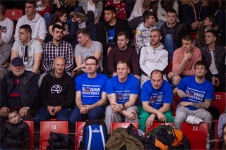 3. zápas play off Eurovia SBL: BC Prievidza - MBK Rieker Com-Therm Komárno 74:80 (foto: Vladimír Králik)