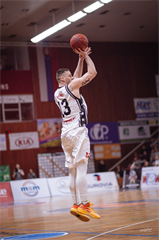 3. zápas play off Eurovia SBL: BC Prievidza - MBK Rieker Com-Therm Komárno 74:80 (foto: Vladimír Králik)