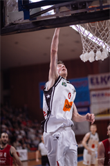 3. zápas play off Eurovia SBL: BC Prievidza - MBK Rieker Com-Therm Komárno 74:80 (foto: Vladimír Králik)
