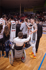 3. zápas play off Eurovia SBL: BC Prievidza - MBK Rieker Com-Therm Komárno 74:80 (foto: Vladimír Králik)