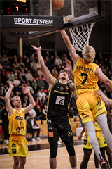 26. Kolo Niké SBL: BC Prievidza vs. BK Iskra Svit 70:50 (foto: Vladimír Králik)	