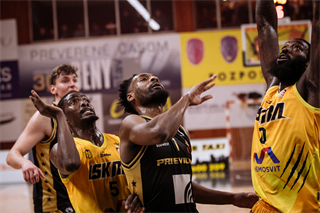 26. Kolo Niké SBL: BC Prievidza vs. BK Iskra Svit 70:50 (foto: Vladimír Králik)	