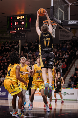 26. Kolo Niké SBL: BC Prievidza vs. BK Iskra Svit 70:50 (foto: Vladimír Králik)	