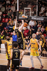 26. Kolo Niké SBL: BC Prievidza vs. BK Iskra Svit 70:50 (foto: Vladimír Králik)	