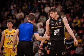 26. Kolo Niké SBL: BC Prievidza vs. BK Iskra Svit 70:50 (foto: Vladimír Králik)	