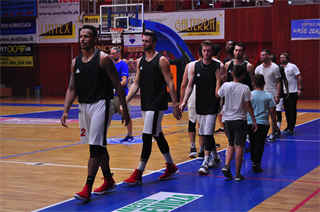 Príprava: BC Prievidza -  BK 04 AC LB Spišská Nová Ves 82:54 (foto: Barbora Bařinová)