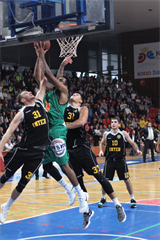 1. kolo Eurovia SBL: BC Prievidza - BK Inter Bratislava 95:97*