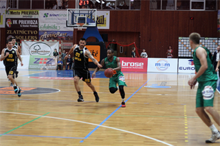 1. kolo Eurovia SBL: BC Prievidza - BK Inter Bratislava 95:97*