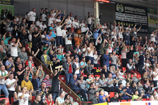 1. kolo Eurovia SBL: BC Prievidza - BK Inter Bratislava 95:97*