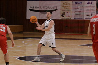 1. liga: BC Prievidza B - BK Slovenský Orol Levoča 102:62 (foto: Ladislav Szibilla)	